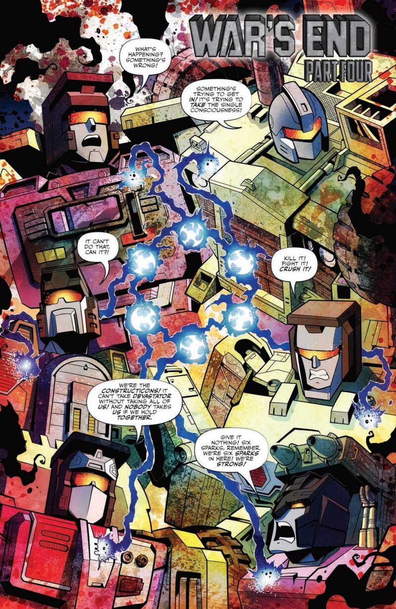 Transformers Wars End Issue 4 Comic Book Preview End of the Line!
